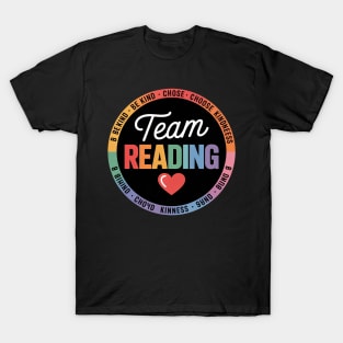 Reading Coach Teacher Interventionist Specialist Literacy T-Shirt